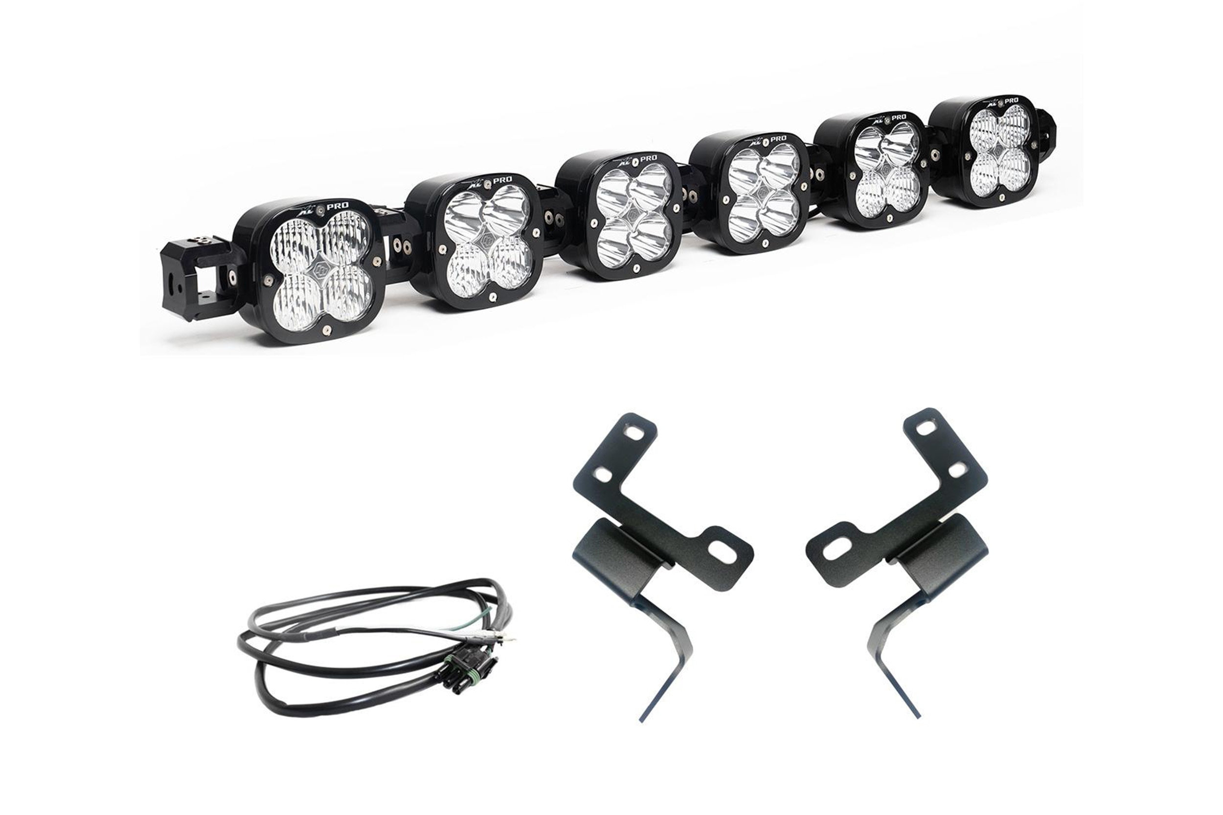 21-26 Ford Bronco XL Bumper Light Kit (Plastic Bumper)